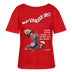 WAT KIEKSTN SO?-Rundhals Frauen Bio-T-Shirt - Rot