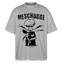 Berlin Shirt-MESCHUGGE - Unisex Oversize Bio-T-Shirt - Grau meliert