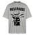 Berlin Shirt-MESCHUGGE - Unisex Oversize Bio-T-Shirt - Grau meliert