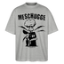 Berlin Shirt-MESCHUGGE - Unisex Oversize Bio-T-Shirt - Grau meliert
