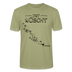 Weihnachten in Berlin 25-JIBT NÜSCHT-Unisex T-Shirt Bio - Nebelgrün