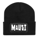 Berliner Kosewort-MAUSI-Beanie - Schwarz