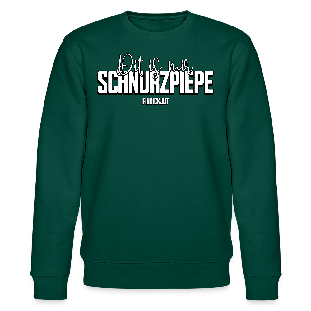 SCHNURZPIEPE-Unisex Bio-Sweatshirt - Forest