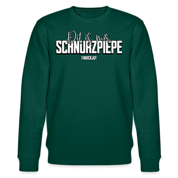 SCHNURZPIEPE-Unisex Bio-Sweatshirt - Forest