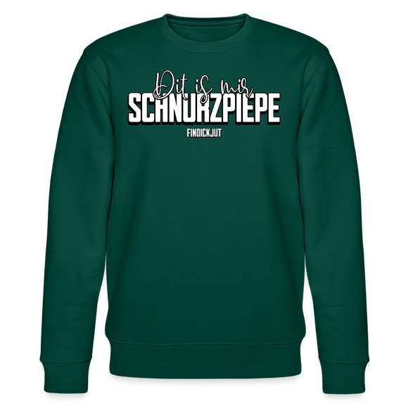 SCHNURZPIEPE-Unisex Bio-Sweatshirt - Forest