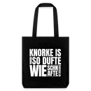 KNORKE? - recycelter Heavyweight Stoffbeutel - Schwarz