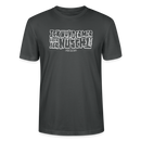 Berliner Spruch-ICK WUNDER MIR-Unisex T-Shirt BIO - Anthrazit