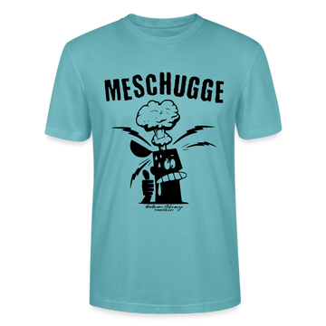Berlin Shirt-MESCHUGGE - Unisex BIO T-Shirt - Pastelltürkis