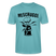 Berlin Shirt-MESCHUGGE - Unisex BIO T-Shirt - Pastelltürkis