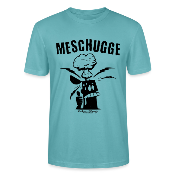 Berlin Shirt-MESCHUGGE - Unisex BIO T-Shirt - Pastelltürkis