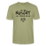 NÜSCHT FÜR SCHWACHE NERVEN-Unisex T-Shirt mit Berliner Schnauze - Nebelgrün