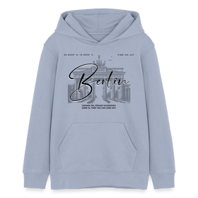 BERLIN-Teenager Bio-Hoodie - Lavendel-Violett