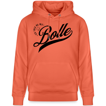 ICK FREU MA WIE BOLLE-Unisex Bio-Hoodie - Hellrot