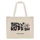 MACH N KOPP ZU-Einkaufstasche - Naturweiß