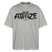 Atze-Oversized Unisex Bio T-Shirt - Grau meliert