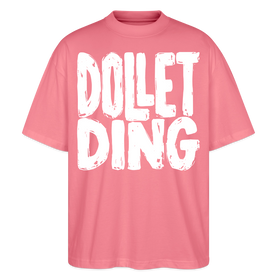 DOLLET DING-Dit Berlin Shirt mit Kodderschnauze-Oversized Unisex Bio - Pink 