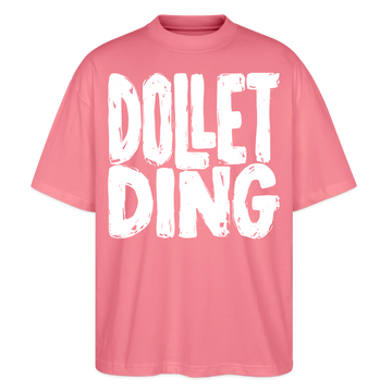 DOLLET DING-Dit Berlin Shirt mit Kodderschnauze-Oversized Unisex Bio - Pink 