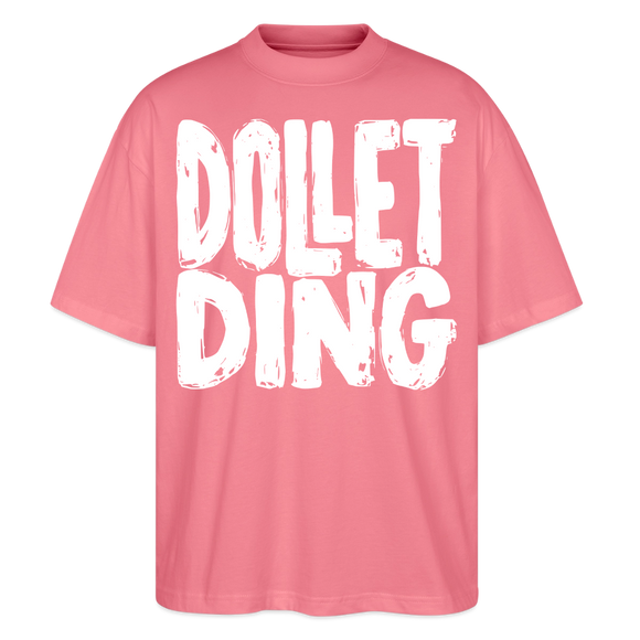 DOLLET DING-Dit Berlin Shirt mit Kodderschnauze-Oversized Unisex Bio - Pink 
