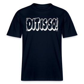 Berlin Shirt-DIT IS SO!-RELAXED FIT Unisex Organic T-Shirt - Navy