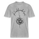 KLADDERADATSCH - Relaxed Fit Unisex Bio-T-Shirt Sparker - Grau meliert
