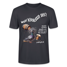 KIEKSTN SO?-Unisex T-Shirt II - Dunkles Graublau