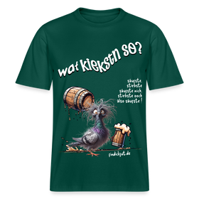 WAT KIEKSTN SO?-Relaxed Fit Unisex Bio-T-Shirt II - Forest