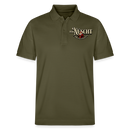 Weihnachten Berlin-JIBT NÜSCHT IHR FLITZPIEPEN-Unisex Bio-Poloshirt - Khaki