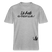 ICK HAB DIE FAXEN DICKE!-Relaxed Fit Unisex Bio-T-Shirt - Grau meliert