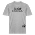 ICK HAB DIE FAXEN DICKE!-Relaxed Fit Unisex Bio-T-Shirt - Grau meliert
