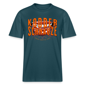 KODDERSCHNAUZE - Relaxed Fit Unisex Bio-T-Shirt - Dunkles Petrol