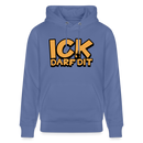 ICK DARF DIT - Bio-Hoodie CRUISER - Blau