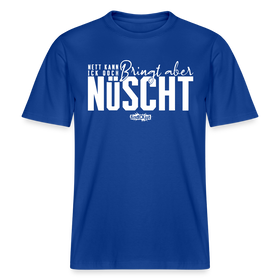 NETT KANN ICK OOCH- RELAXED FIT Unisex Bio T-Shirt - Dunkelblau