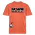 ICK GLOOB MIR LAUST DER AFFE-Relaxed Fit Unisex Bio-T-Shirt - Hellrot