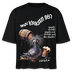 WAT KIEKSTN SO?-Frauen Boxy Bio-T-Shirt II - Schwarz