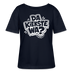 DA KIEKSTE WA?-Rundhals Frauen Bio-T-Shirt mit Berliner Schnauze - Navy