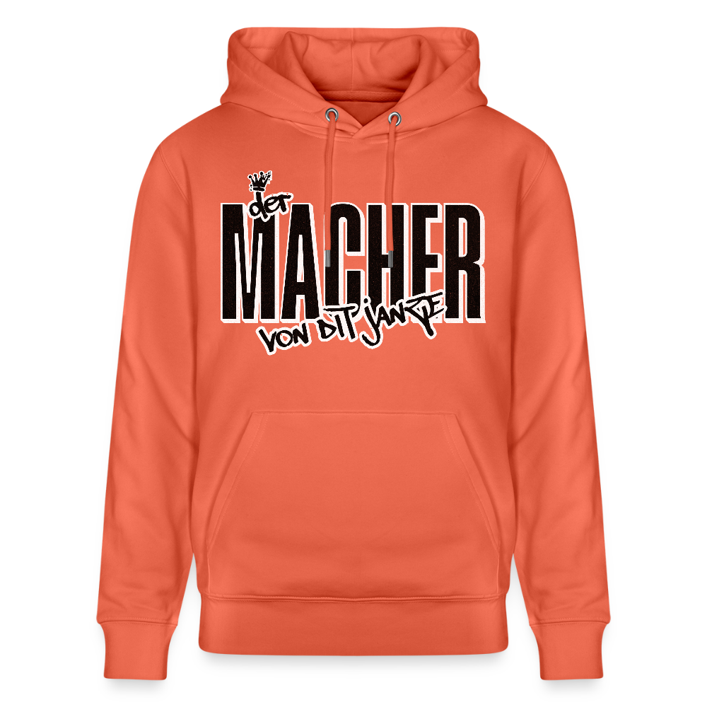 DER MACHER VON DIT JANZE - Unisex Bio-Hoodie - Hellrot