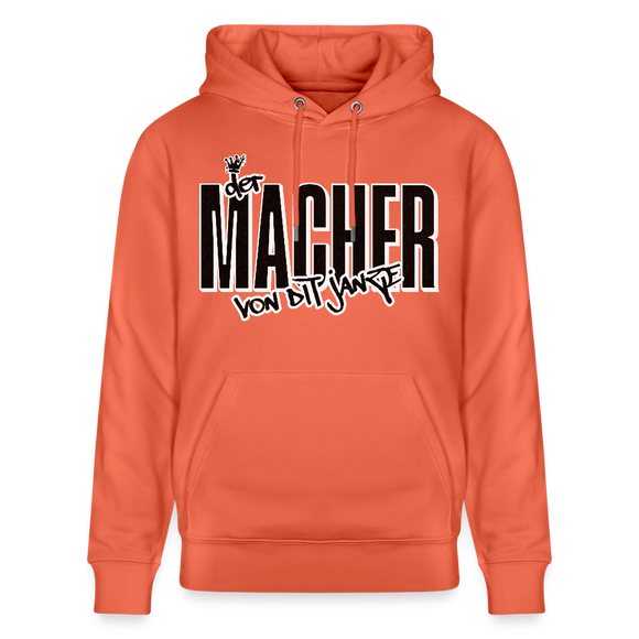 DER MACHER VON DIT JANZE - Unisex Bio-Hoodie - Hellrot