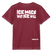 ICK MACH WAT ICK WILL-Kinder T-Shirt BIO - Burgunderrot