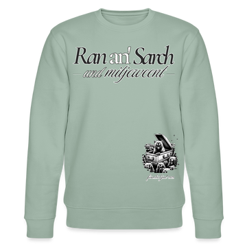 Ran an Sarch-Unisex Bio-Sweatshirt III - Helles Graugrün