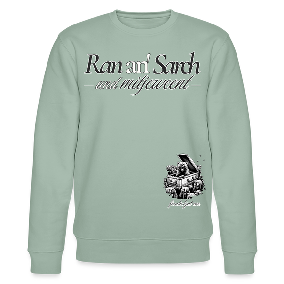 Ran an Sarch-Unisex Bio-Sweatshirt III - Helles Graugrün