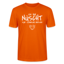 NÜSCHT FÜR SCHWACHE NERVEN-Unisex T-Shirt mit Berliner Schnauze - Tieforange