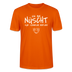 NÜSCHT FÜR SCHWACHE NERVEN-Unisex T-Shirt mit Berliner Schnauze - Tieforange