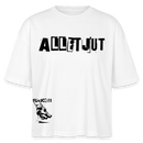ALLET JUT-Frauen Boxy Bio-T-Shirt - Weiß