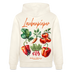 Berliner LAUBENPIEPER-Unisex Bio-Hoodie - Naturweiß 