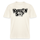 Berlin Shirt mit Berliner Schnauze-KIEKSTN SO?- RELAXED FIT Unisex Bio T-Shirt - Naturweiß 
