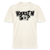 Berlin Shirt mit Berliner Schnauze-KIEKSTN SO?- RELAXED FIT Unisex Bio T-Shirt - Naturweiß 