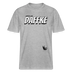 AUS DAFFKE-Relaxed Fit Unisex Bio-T-Shirt - Grau meliert