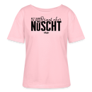 NETT KANN ICK OOCH-Rundhals Frauen Bio-T-Shirt - Hellrosa