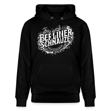 BERLIN SCHNAUZE als Souvenir-Unisex Bio-Hoodie - Schwarz