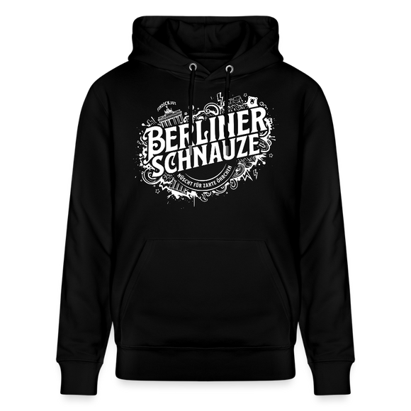 BERLIN SCHNAUZE als Souvenir-Unisex Bio-Hoodie - Schwarz